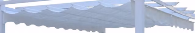 Telo Astoria Cosma Bianco in Poliestere L: 300 cm x P: 300 cm