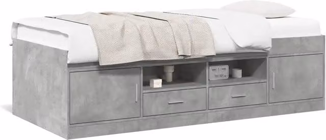 Divano letto | Sof¨¤ letto | Letto singolo con Cassetti senza Materasso 90x200 cm