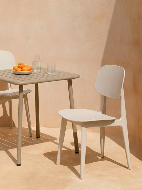 Sedia da giardino Helm beige Kenay Home