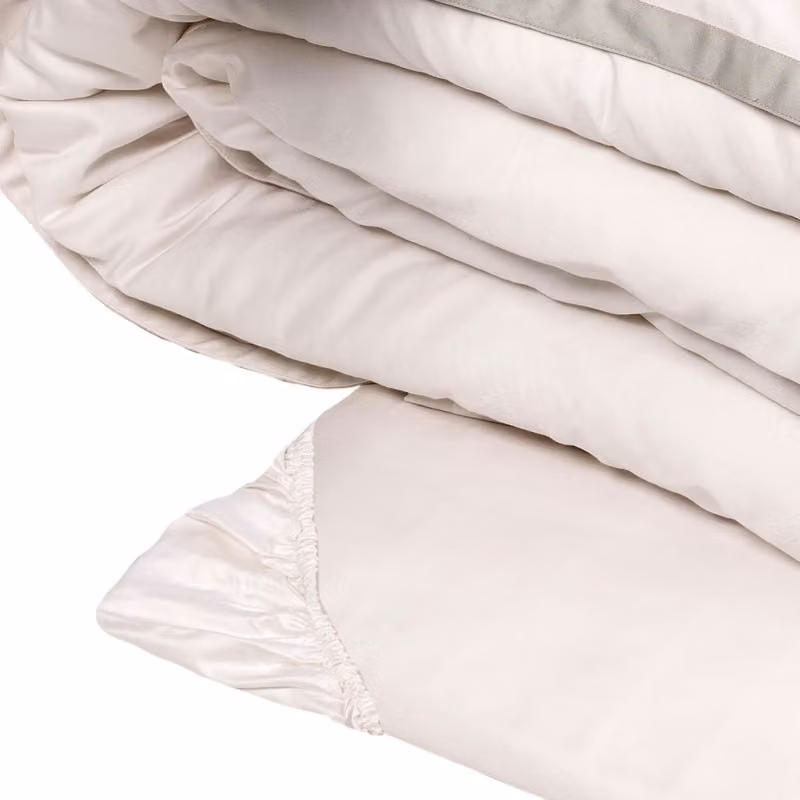 HELLEN Completo copripiumino - Taglia: 2 piazze,Colore: HELLEN - BIANCO SETA/GRIGIO