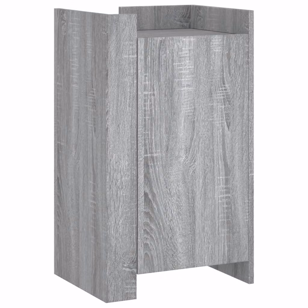 Credenza grigia Sonoma 45x35x75 cm materiale a base di legno