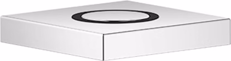 Bouton de commande Dornbracht Air Switch, rosace carrée, 10714970-47, 10714970-47