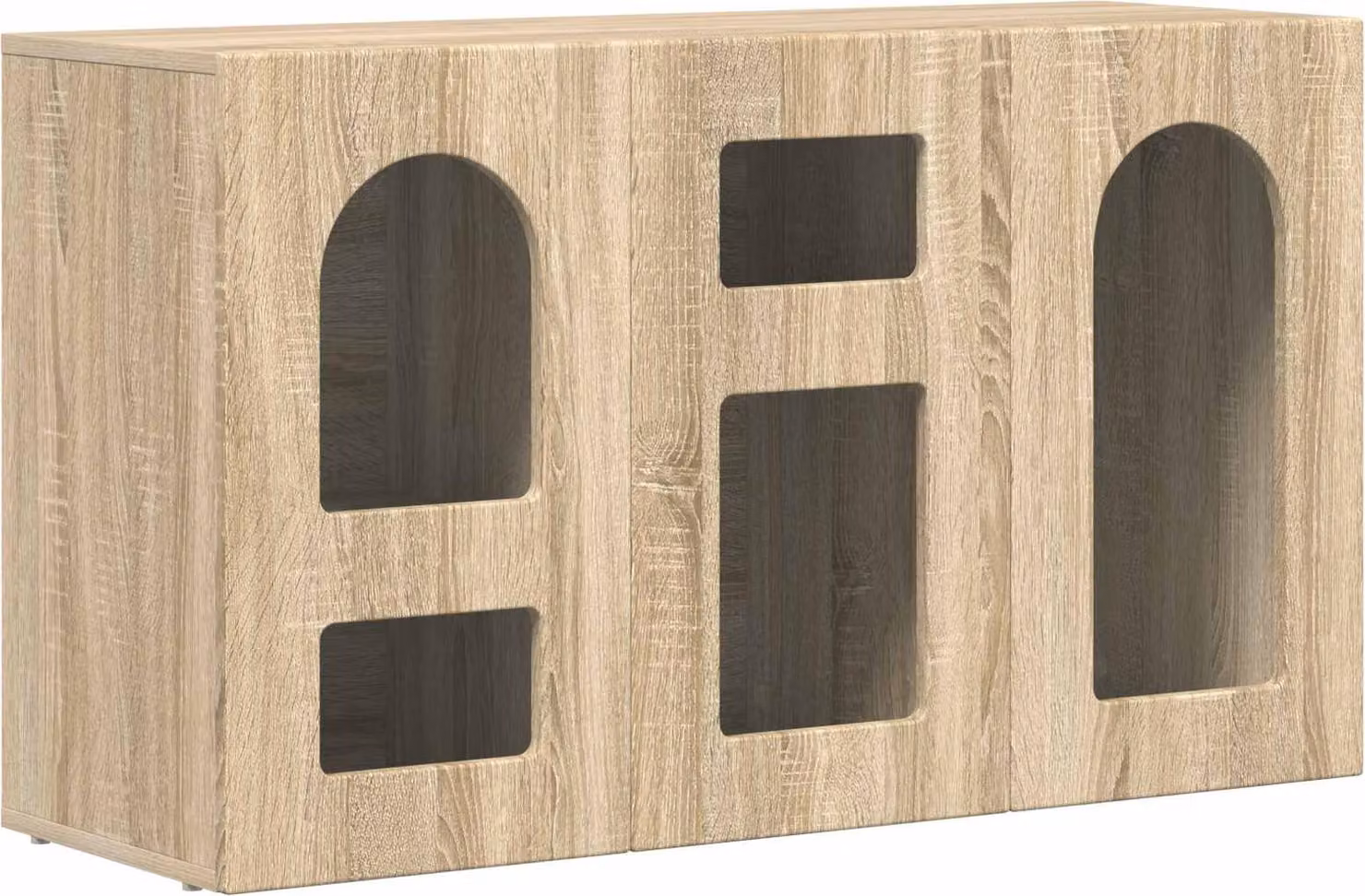 Credenza Rovere Sonoma 100 x 35 x 59 cm Legno multistrato