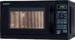 Microonde con Grill Sharp R 642BKW da 20 Lt, Nero