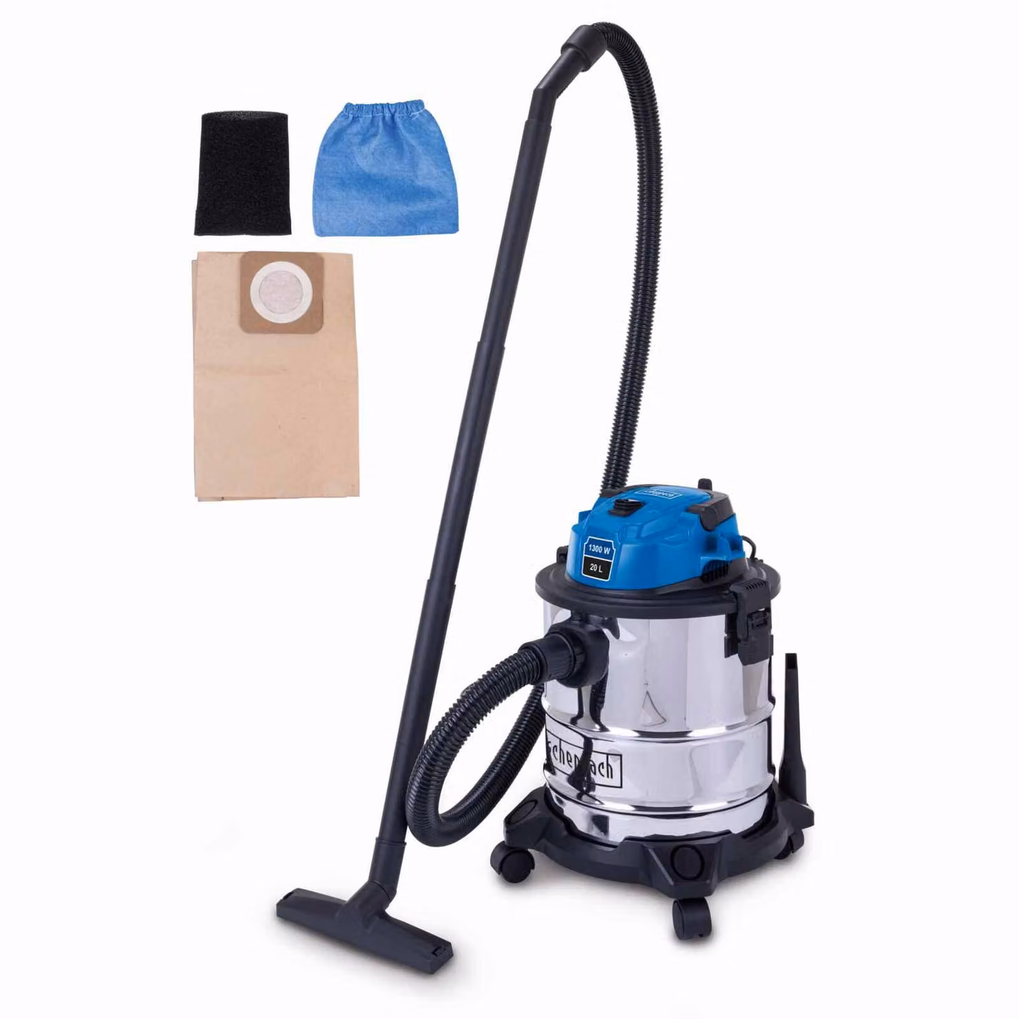 Aspirapolvere Scheppach 1200 W 20 L