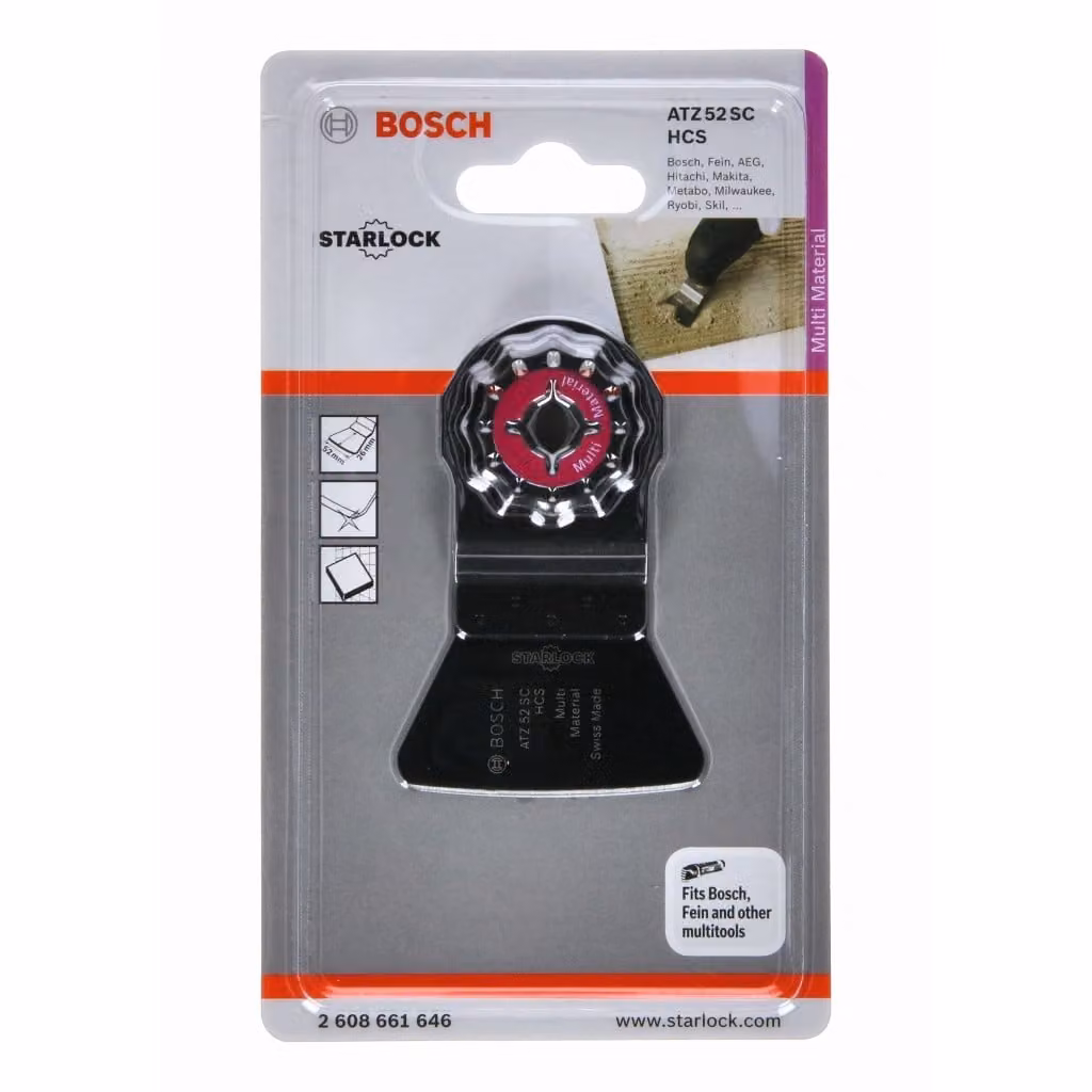Raschietto HCS ATZ 52 SC, rigido, 52 x 26 mm, confezione da 1 pz