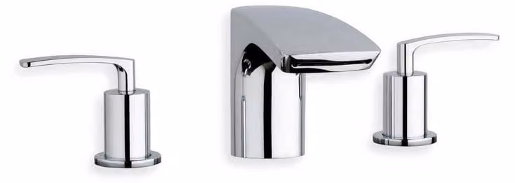 CASA39 Cristina Bollicine Rubinetto bidet 3 fori con canna CRIBO33051