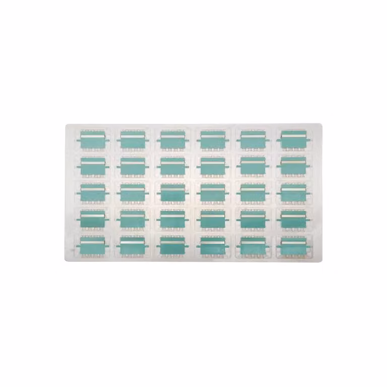 Metz Connect OpDAT LC-Q Connettore OM3 (colore acquamarina) - 30 pezzi 15090078-30