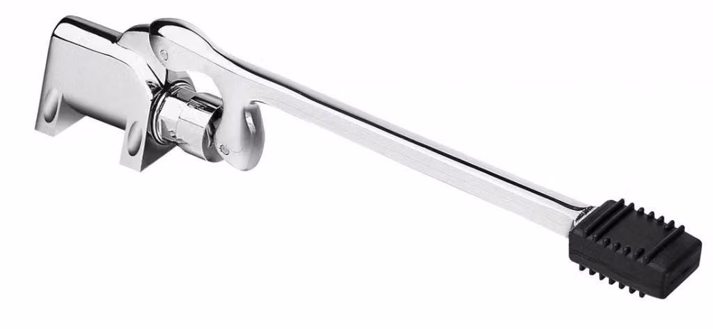 Sapho Silfra Quik - Valvola a chiusura automatica con pedale, cromo QK40051
