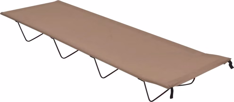 Lettini Campeggio 2pz 180x60x19cm Tessuto Oxford Acciaio Talpa