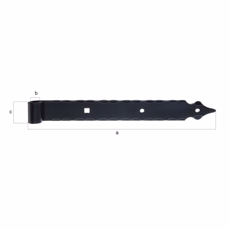 Nastro per tapparelle Alberts nero in rotolo Ø16 mm dimensioni 820 x 45 mm