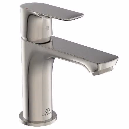 Ideal Standard Connect Air miscelatore per lavabo senza scarico Slim, proiezione 107 mm A7010GN Silver Storm