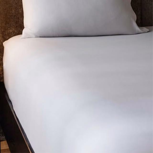 Coprimaterasso impermeabile e traspirante DaunenStep Care Protect Vivawhite in cotone bianco