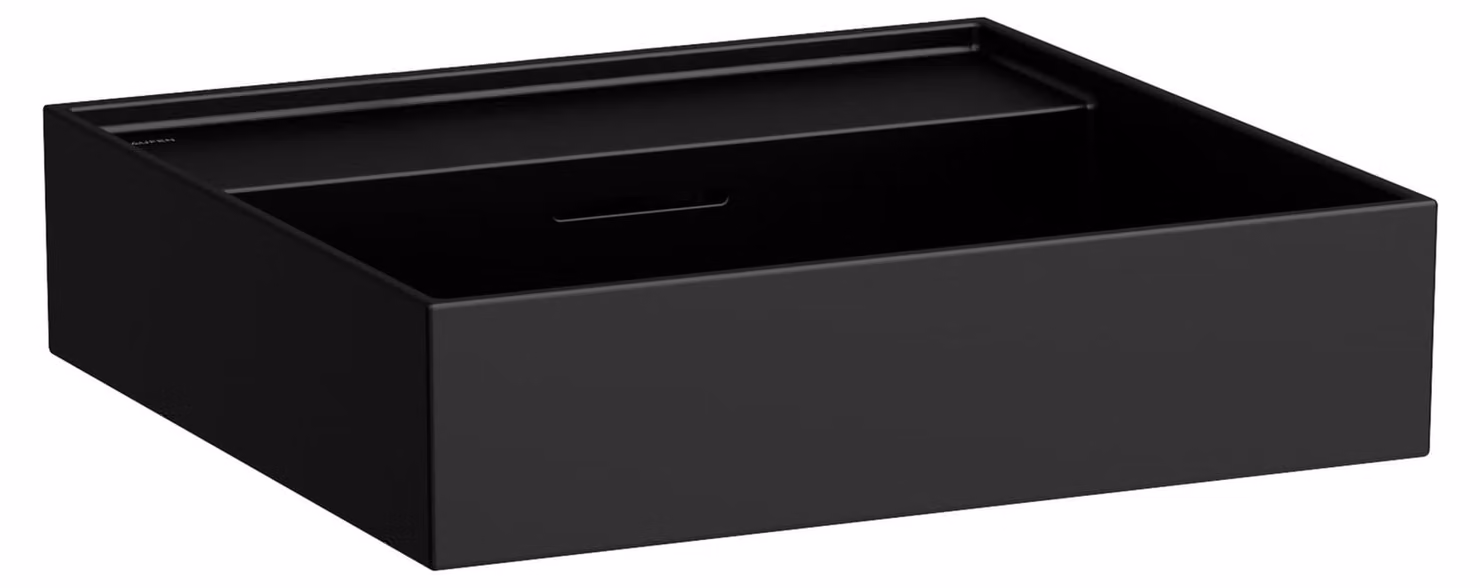 LAUFEN Kartell lavabo à poser sans trou pour robinet, avec trop-plein, 500x460mm, H8163327161091, H8163327161091