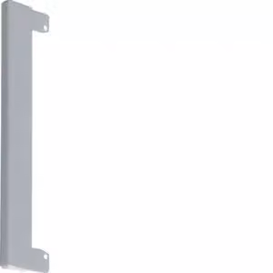Elemento terminale per pannello di rivestimento in lamiera d'acciaio per BR/A, larghezza 130 mm, verniciato color alluminio