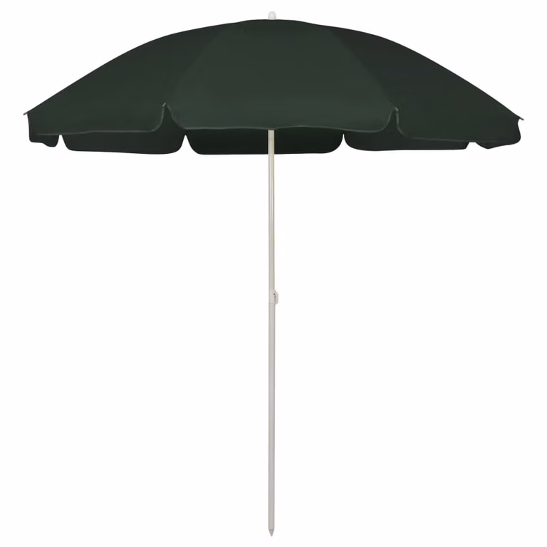 Living Store, ombrello da giardino, colore verde, 240 cm