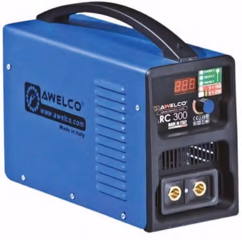 Saldatrice a Elettrodi MMA Inverter Awelco Arc 210 Blu
