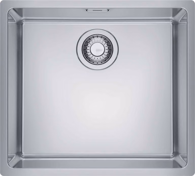 FRANKE MARIS, MRX 110-45 in acciaio inox da incasso, valvola a otturatore