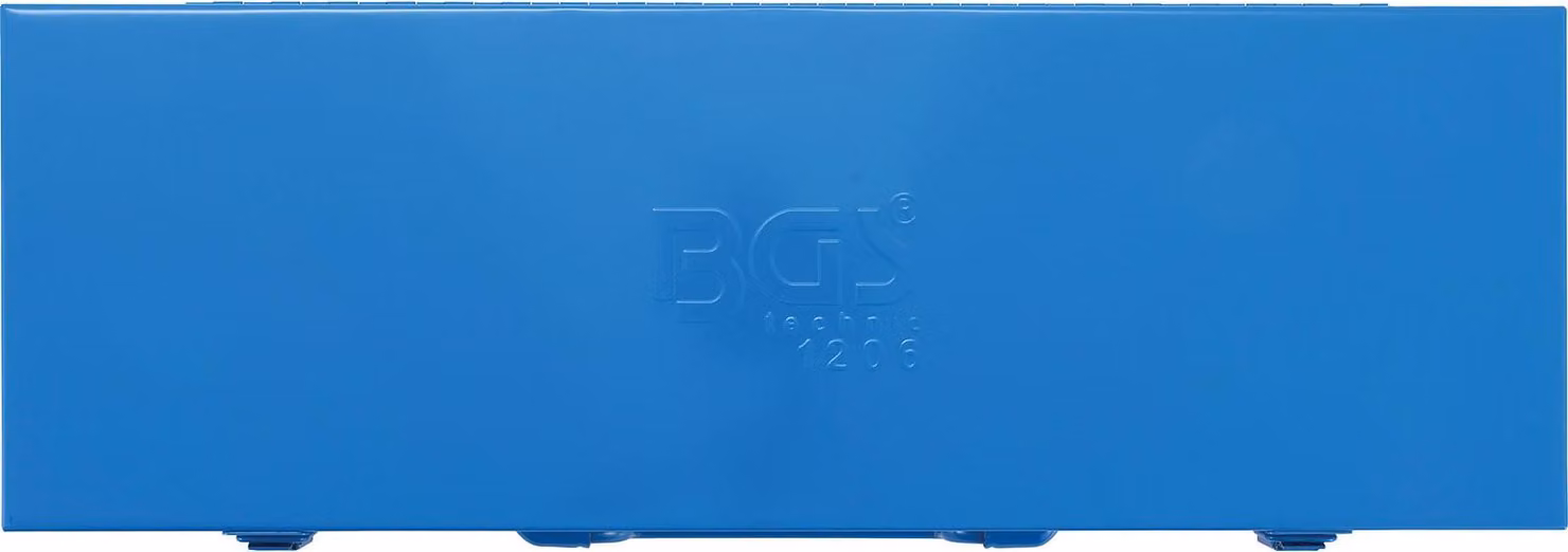 Cassetta vuota in metallo BGS per articolo 1206 - 1206-LEER