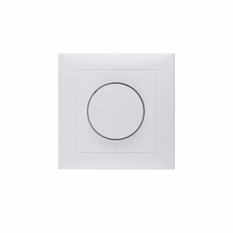 Berker 11309909 Piastra di copertura con manopola di comando per dimmer rotativo bianco polare opaco Berker S.1