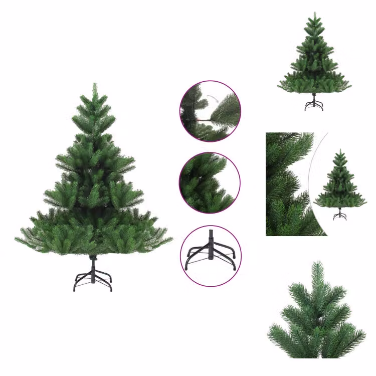 vidaXL Albero di Natale artificiale Abete Nordmann Verde 180 cm -  Alberi di Natale