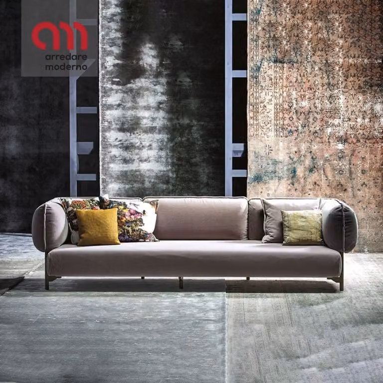 Divano Tender Moroso 2 e 3 posti lineare