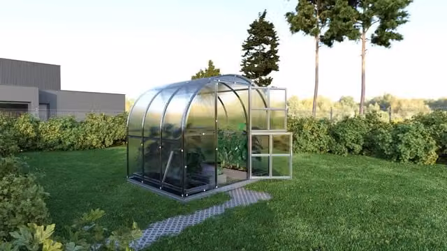 Serra da giardino KLASIKA ARCH 3 x 2 m (6 m²), 6 mm con rivestimento in policarbonato