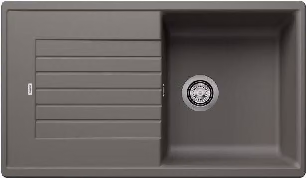 Blanco Zia 5 - Lavello in silgranito, 860x500 mm, grigio 527387