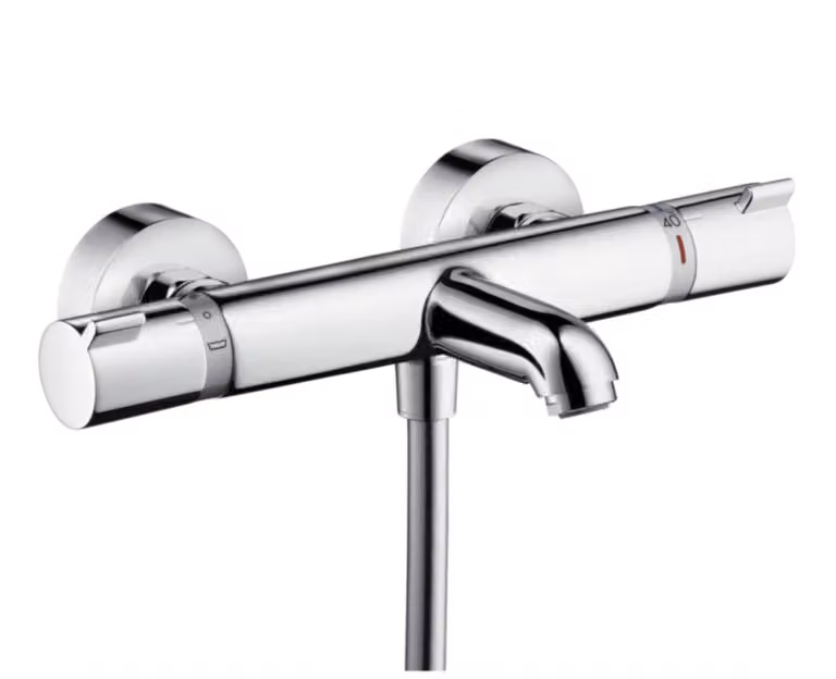 Termostato per doccia Hansgrohe Ecostat Comfort, 15 cm, con selettore, finitura cromata