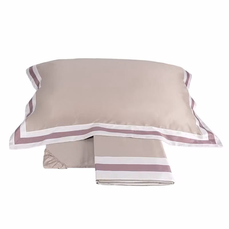 SENTIERI Completo lenzuola - Taglia: 2 piazze,Colore: SENTIERI - ROSA/LAVANDA