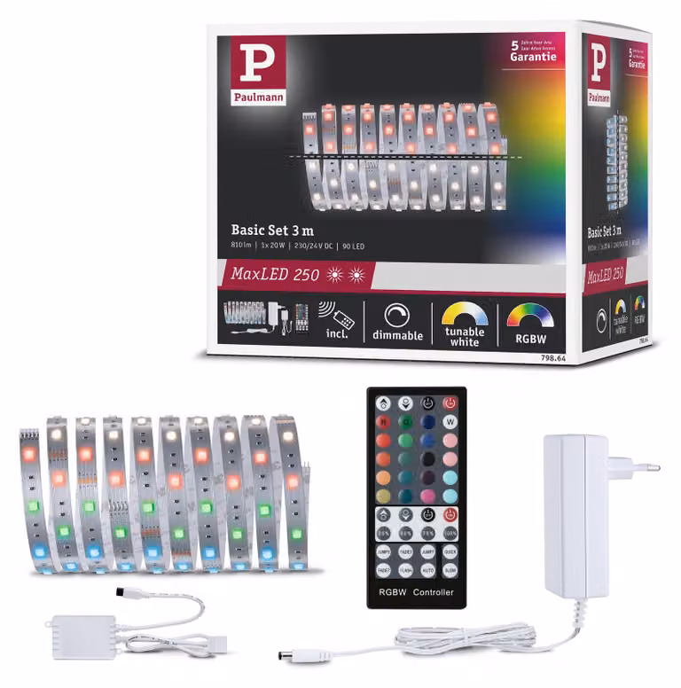 Paulmann MaxLED 250: Kit base a LED RGBW
