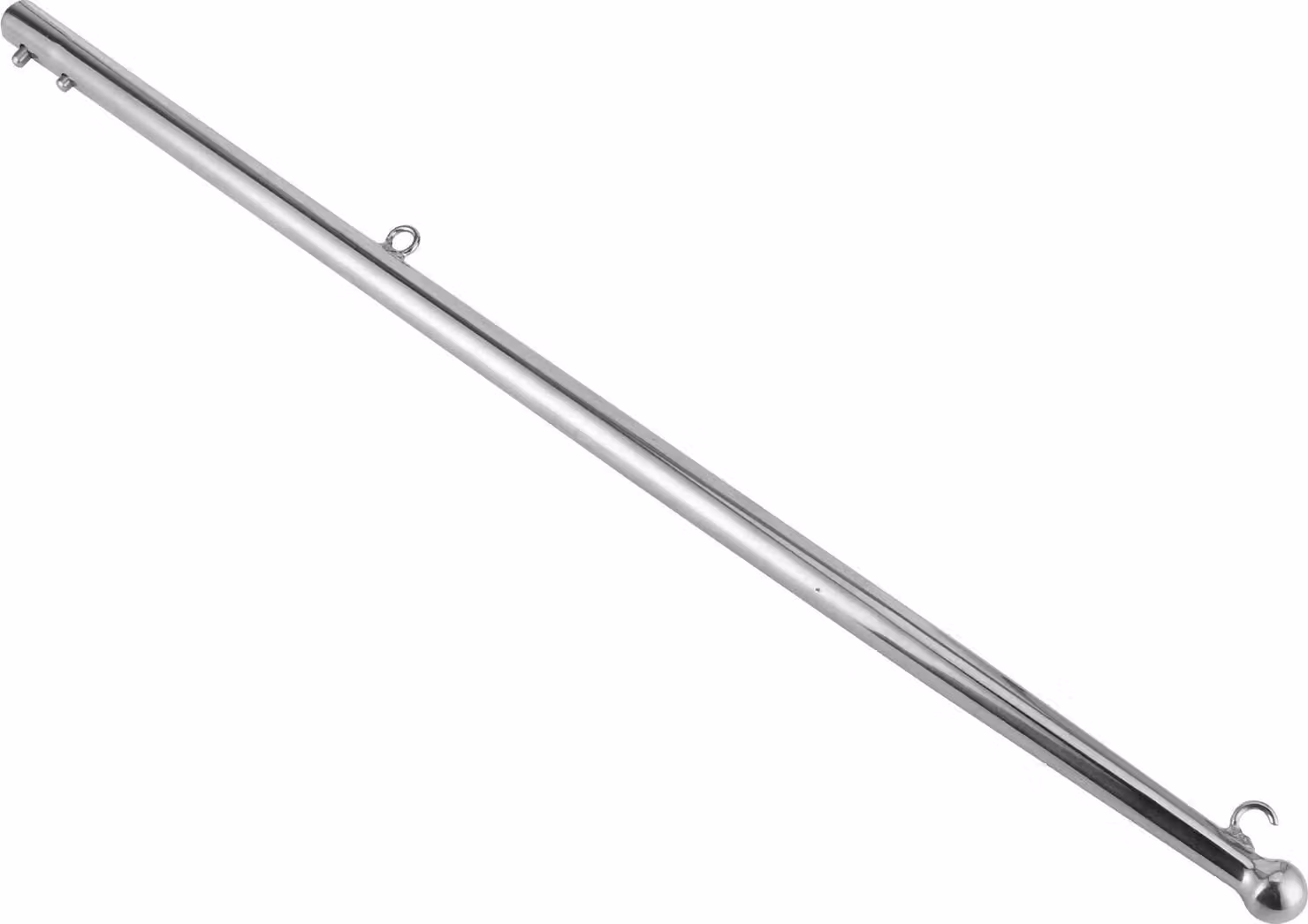 610 mm 304 acciaio inox asta bandiera barca yacht marina staffa supporto asta