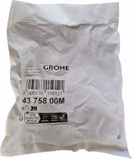Membrana Grohe completa per cassetta cromata - 4375800M