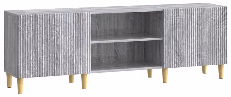 Mobile TV Grigio Sonoma 150 x 31 x 50 cm Legno ingegnerizzato