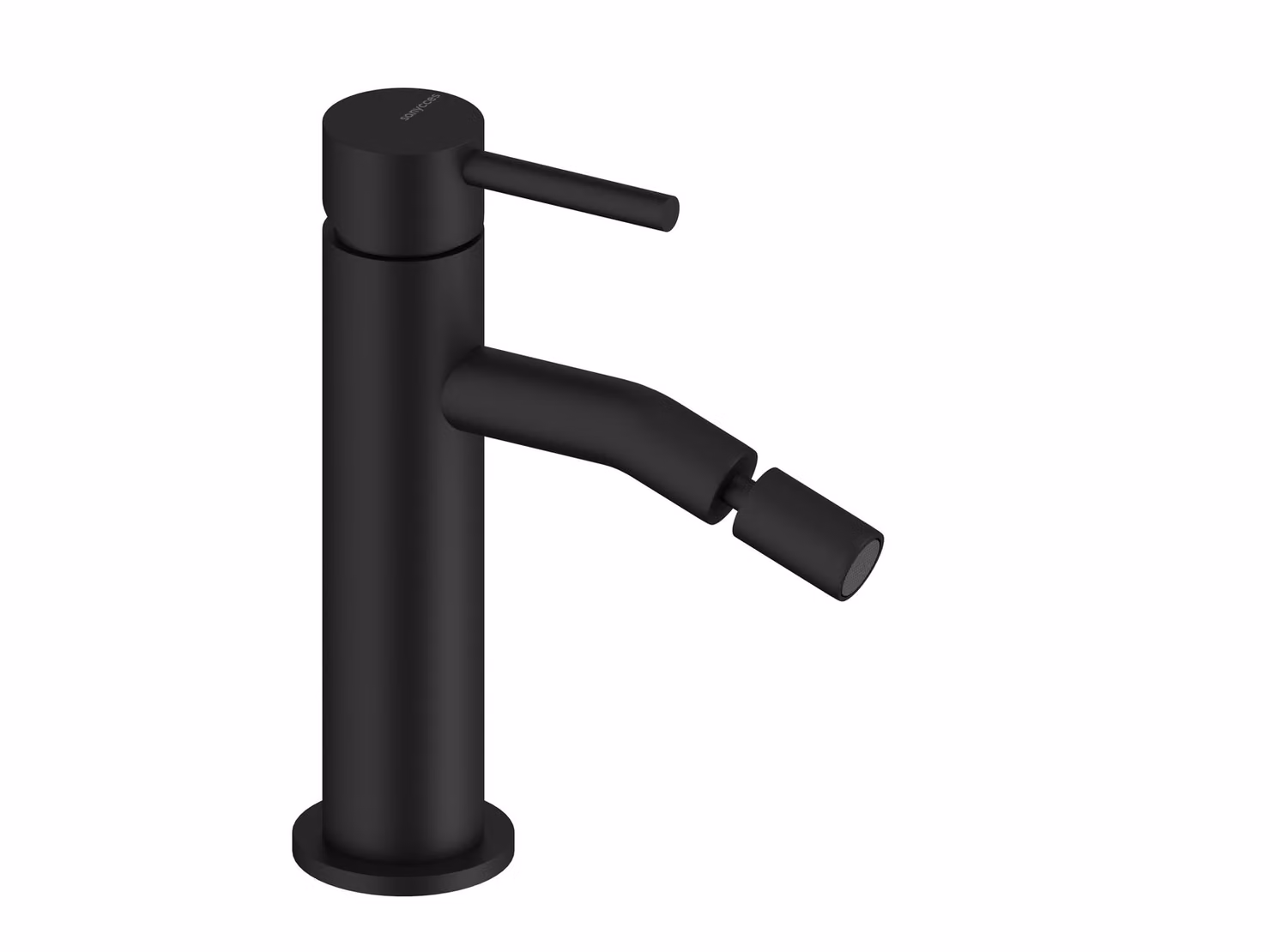 SANYCCES LOOP ColdOpen Miscelatore monocomando per bidet, nero opaco