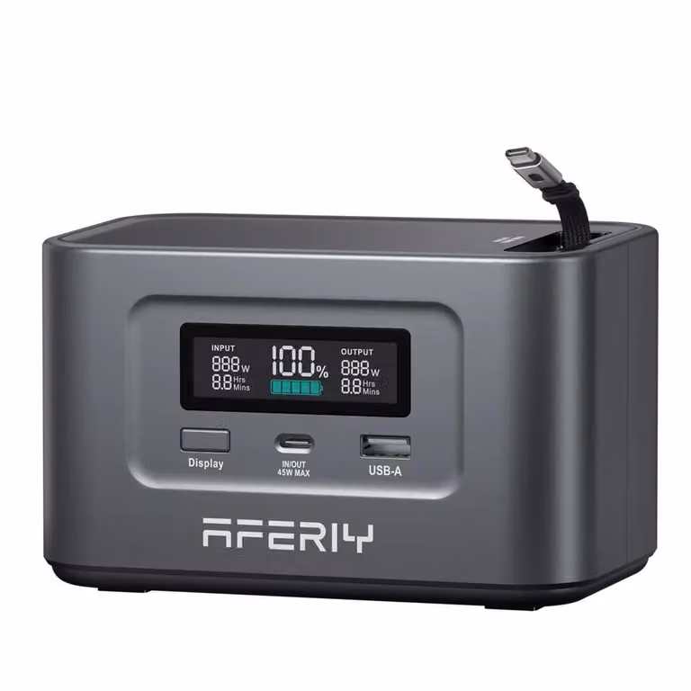 AFERIY Nano100 Power Station Portatile 99Wh Mini Generatore Solare LiFePO4