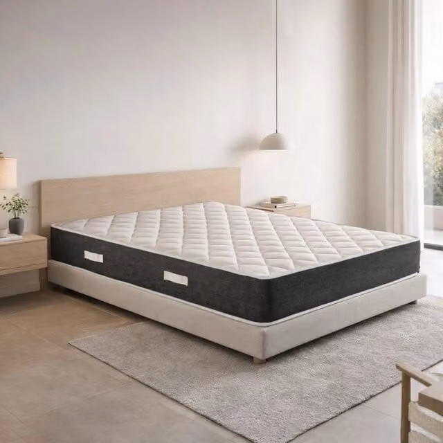 Materasso singolo ortopedico Geemma Modello Prime 20 in schiuma viscoelastica, anallergico e con regolazione della temperatura, colore bianco, L/P/H: 110 x 200 x 20 cm
