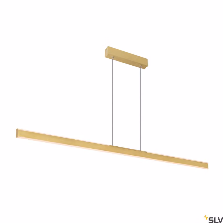 ONE LINEAR 140 PHASE up/down, lampada a sospensione in ottone 35W 2700/3000K