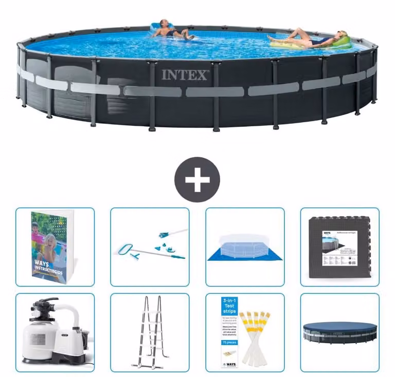 Ultra XTR Pool Rund - 732x132 cm - Set da 7 pezzi, modello S565
