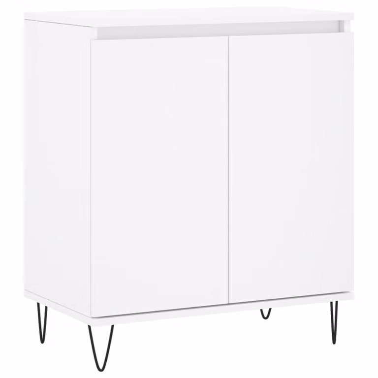 Credenza Bianca 60x35x70 cm in Legno Multistrato