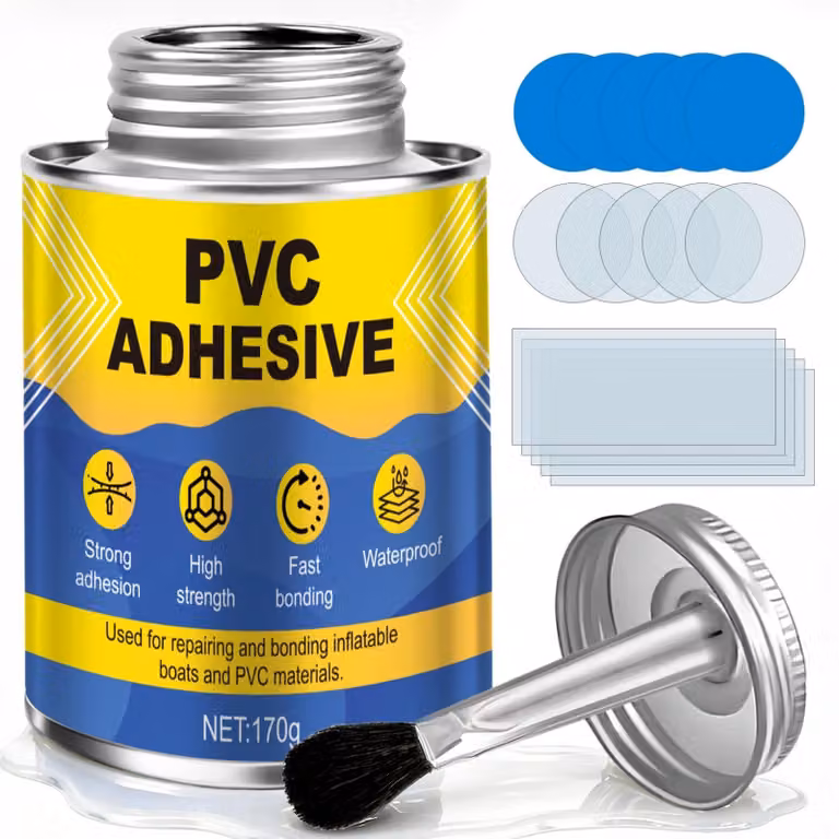 Kit di colla in PVC per riparazioni di piscine, 170g