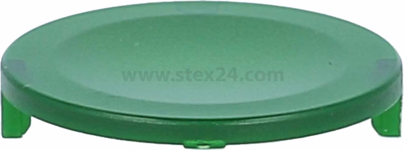 Georg Schlegel Cappuccio pulsante, concavo trasparente Colore verde Versione scrivibile e illuminabile - 1 pezzo
