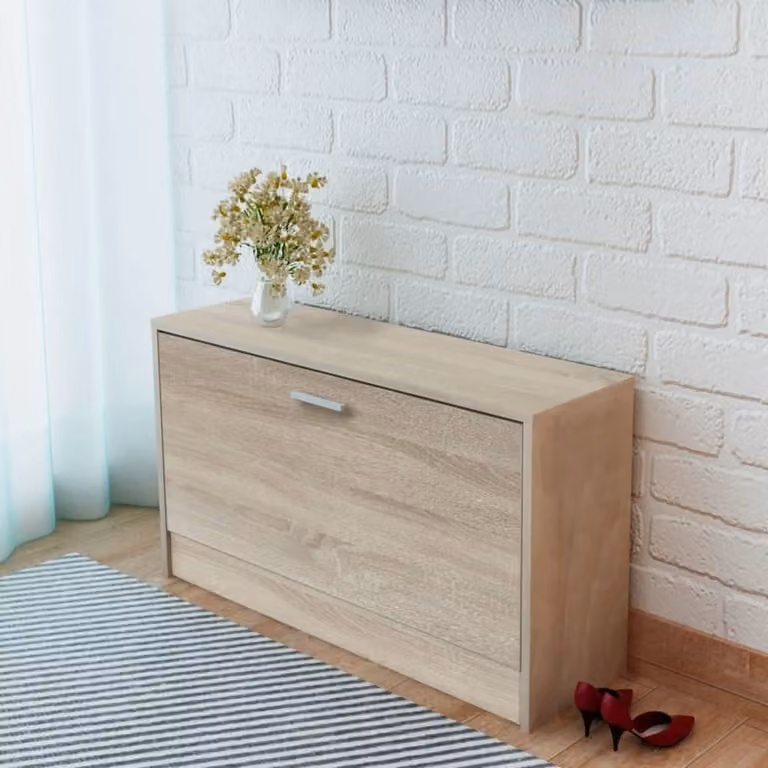 Maison Exclusive - Scrivania con cassetto e mobile in rovere 100x40x73 cm