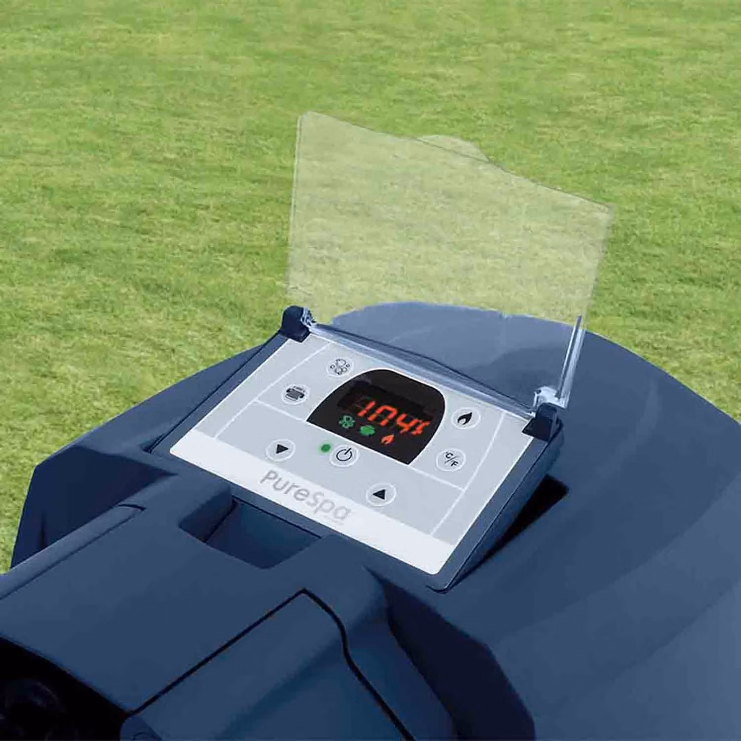 Intex PureSpa Bubble Massage Vasca Idromassaggio Gonfiabile 4 Posti Blu Navy con 140 getti e Riscaldatore 2200W, Capacità 795 L – 4