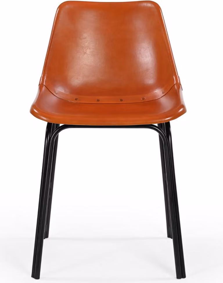 Signature - Sedia in pelle L45 cm - ROCKIE