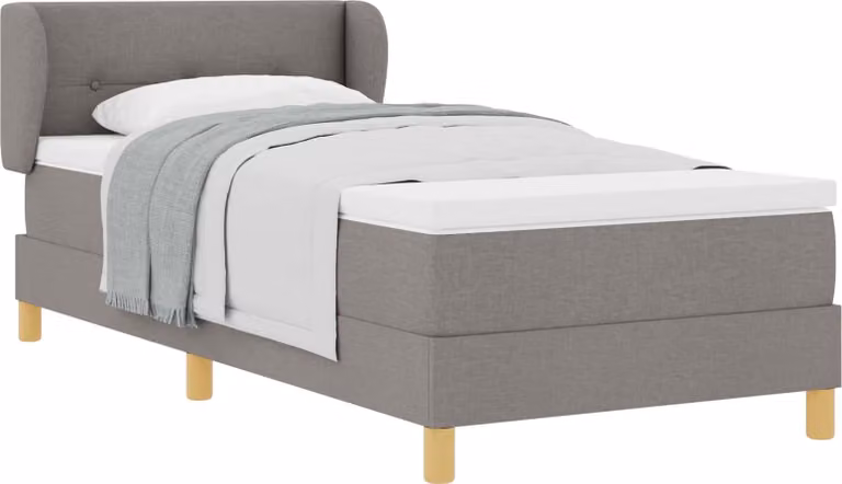 Letto a molle con materasso Talpa 90 x 190 cm Tessuto