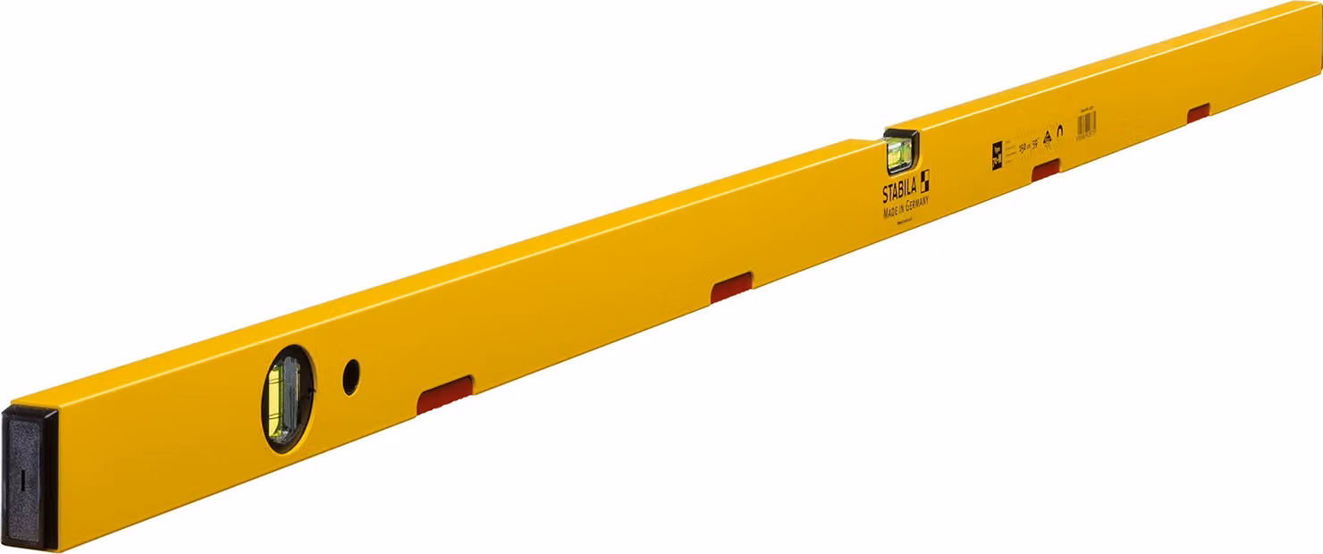 Livella Stabila in metallo leggero con magnete Serie 70M - Precisione 0,5 mm/m - 30 - 200 cm 150 cm