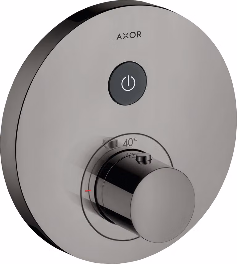 hansgrohe AXOR Starck ShowerSelect Thermostat rond à encastrer pour 1 consommateur, 36722330, 36722330