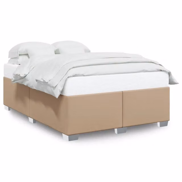Letto matrimoniale | Letto per adulti | Giroletto Cappuccino 140x200 cm in Similpelle
