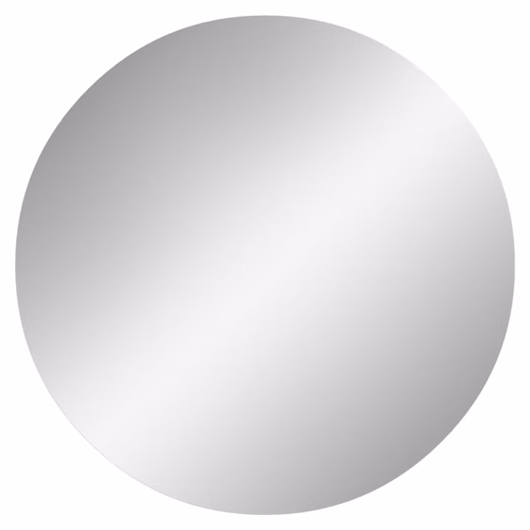 Specchio da bagno Riff, 70x70x18 cm, bianco, 1 anta, 2 ripiani interni